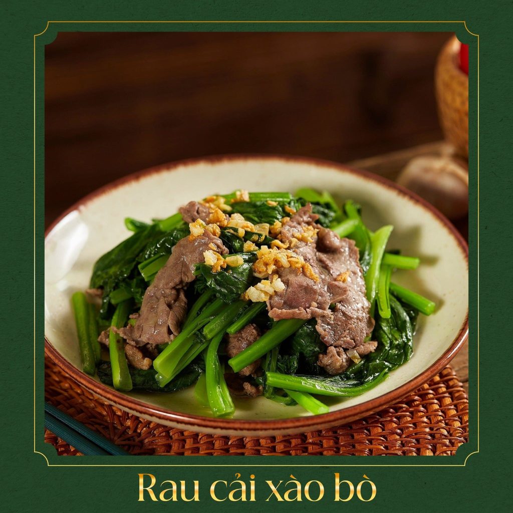 Nhiều món rau đặc trưng cho ẩm thực Việt