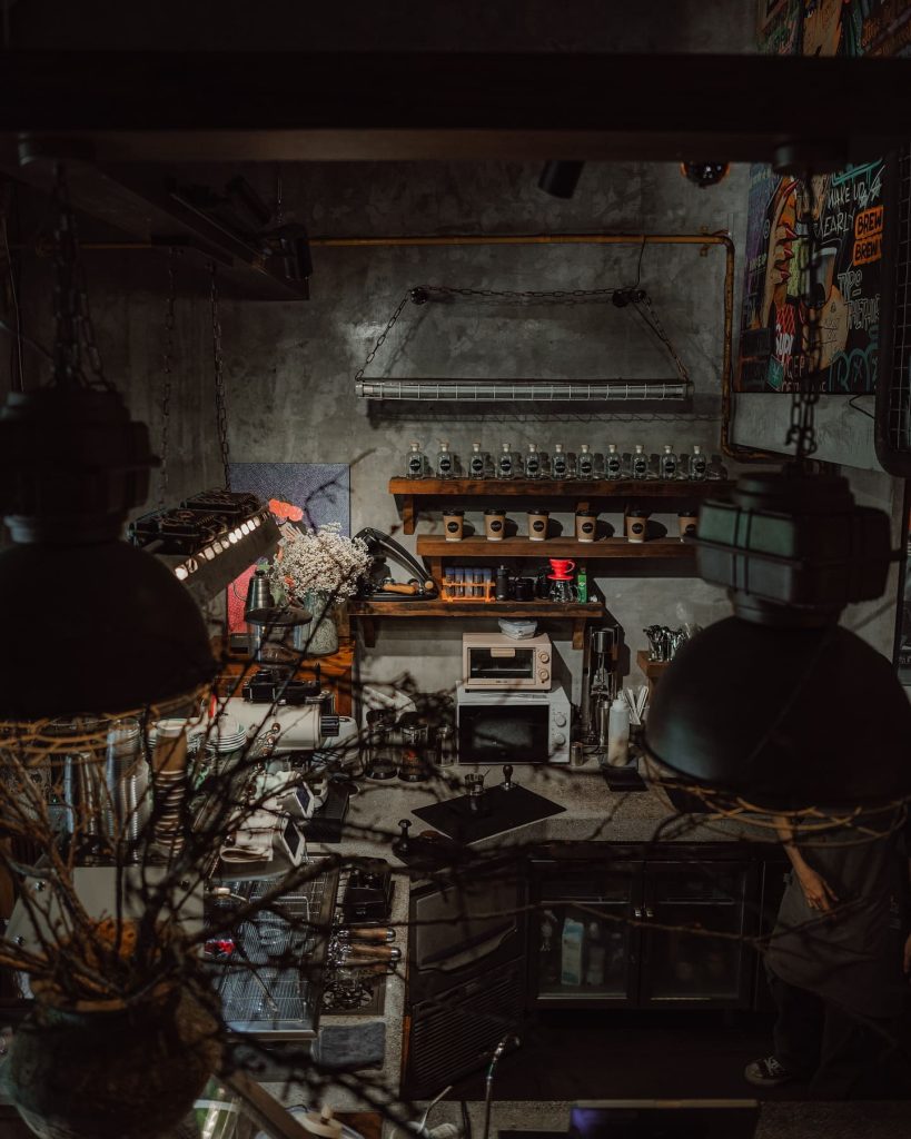 Quán cafe mang âm hưởng nghệ thuật