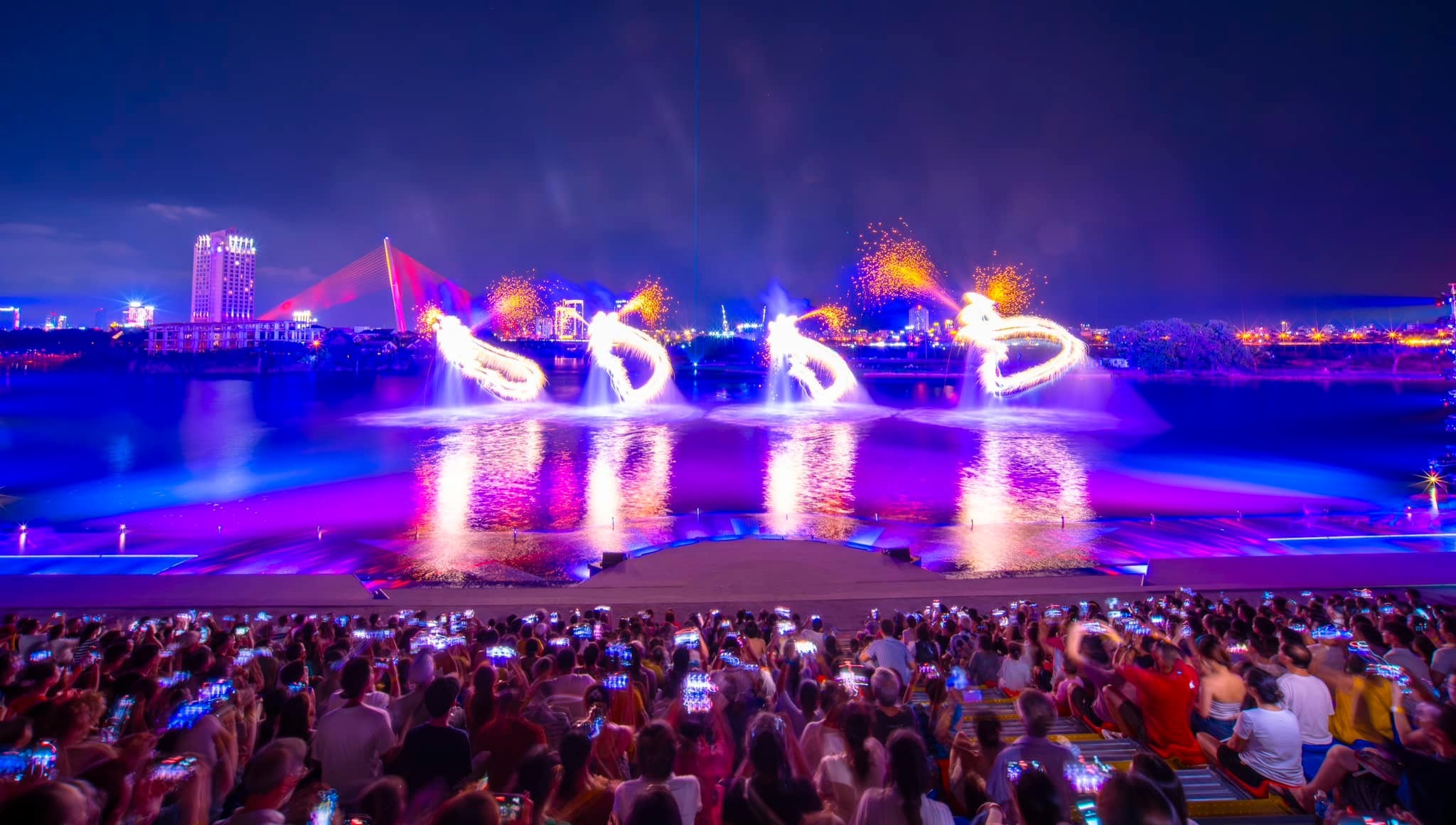 symphony of river danang downtown